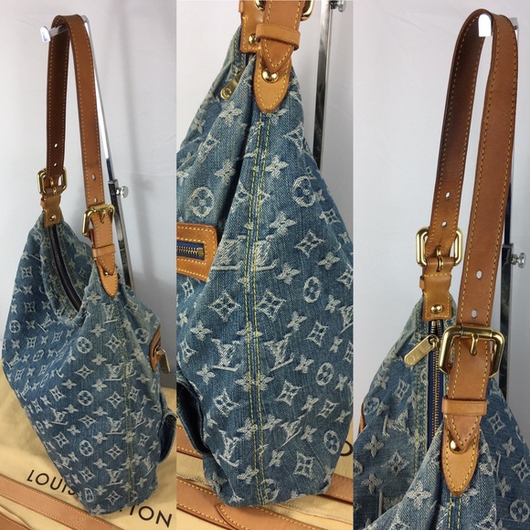 ‼️FINAL SALE‼️ DENIM HOBO LOUIS VUITTON BAG - Picture 3 of 8